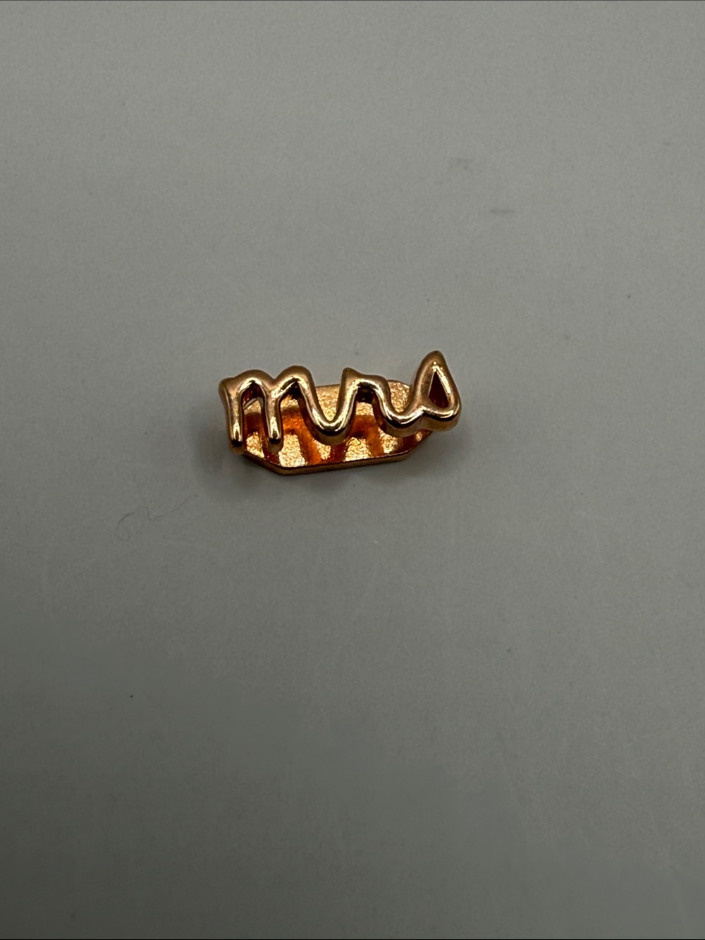 KEEP Collective Rose Gold Mrs Script Slider Charm